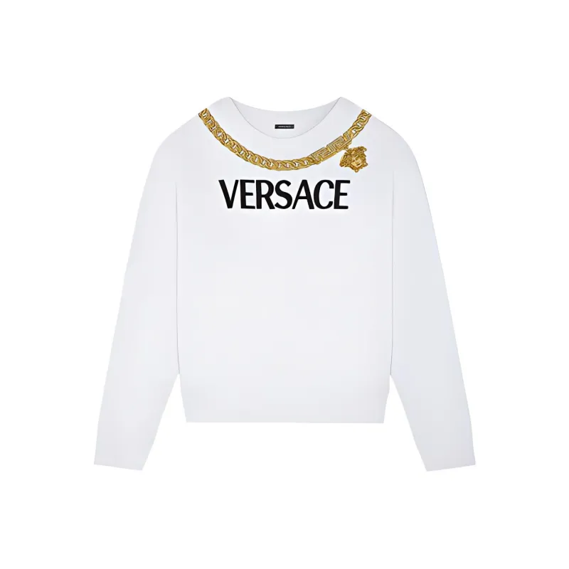VERSACE Sweatshirts Women's White-0