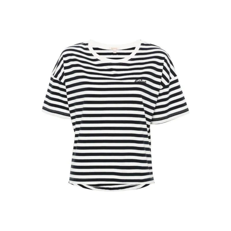 BARBOUR SS24 T-Shirt Women's Navy-0