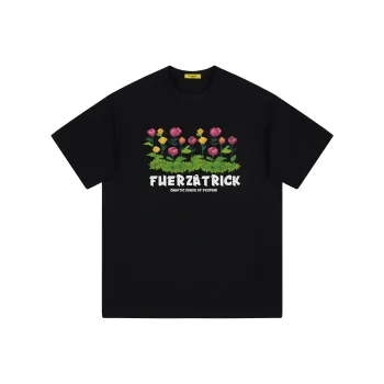 FUERZA Short Sleeved T Shirts Women's Couple's