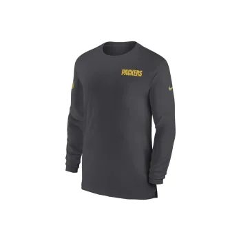 Nike Green Bay Packers Sideline Coach Men's Nike Dri FIT Nfl Long Sleeve Top