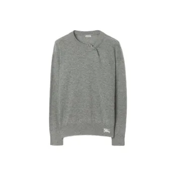 Burberry Equestrian Knight embroidered Crew neck Jumper