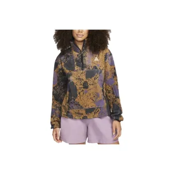 Nike Nike Therma-FIT Nike 'Wolf Tree' Women's 1/2-Zip Allover Print Top