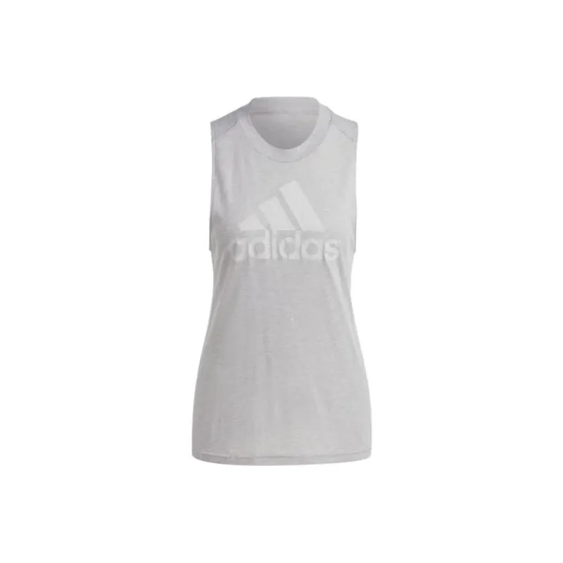 Adidas Women's Sportswear Future Icons Winners 3.0 Tank Top Medium Grey Heather/White-0