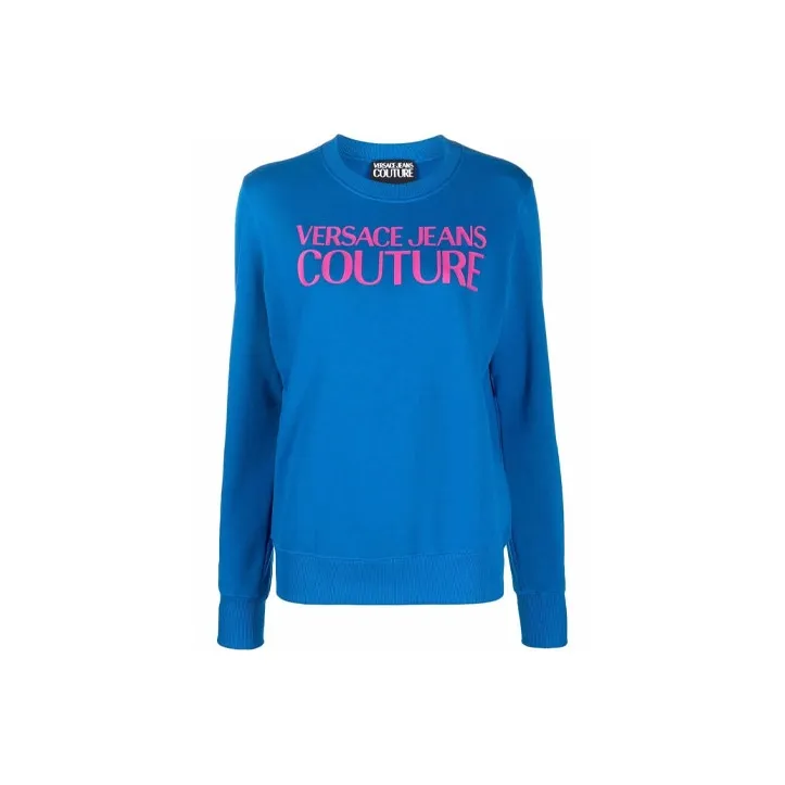VERSACE JEANS COUTURE Sweatshirt Women's Blue-0