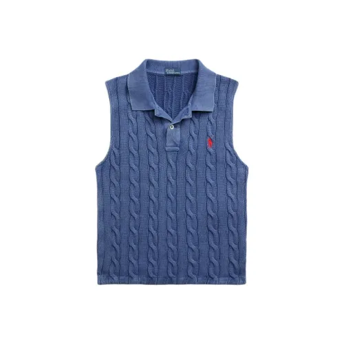 Polo Ralph Lauren Cable knit Cotton Polo Top