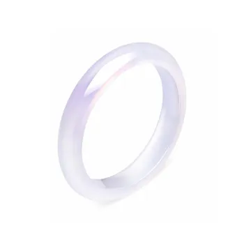 Fortune Gold Chalcedony Jade Bangles Women's