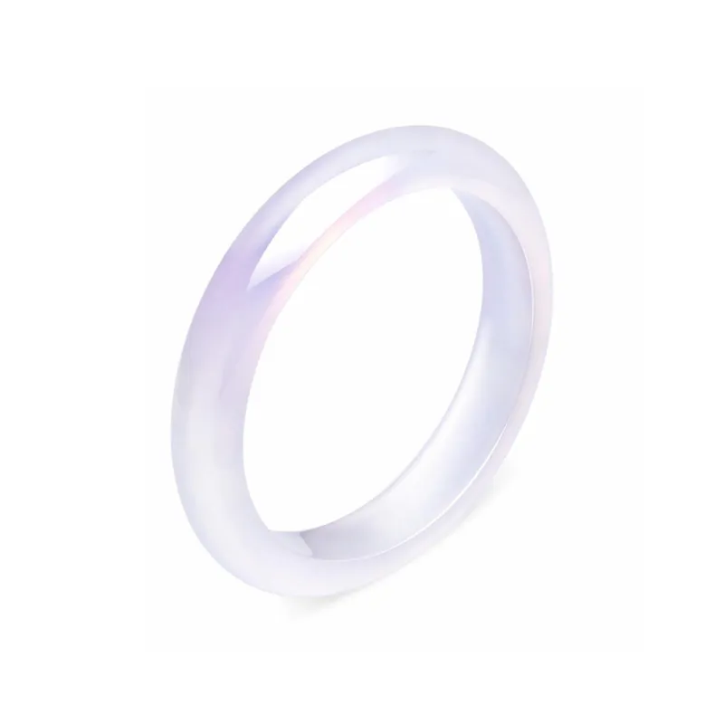 Fortune Gold Chalcedony Jade Bangles Women's-0