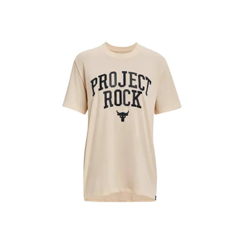 Under Armour T Shirts Women's Cream Puff Pink
