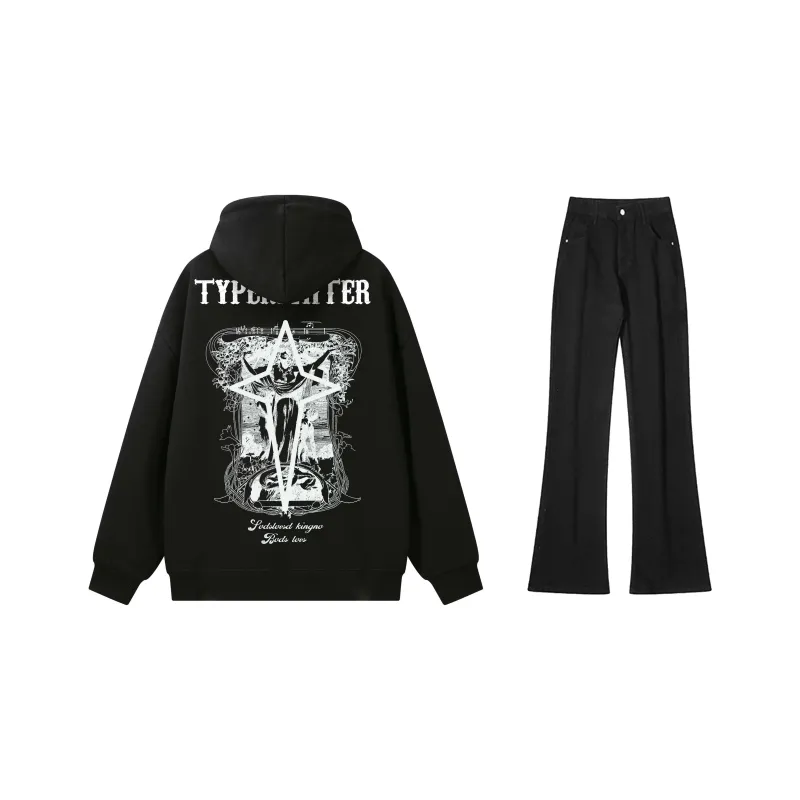 TYPERIGHTER Sweatshirt Set Unisex-0