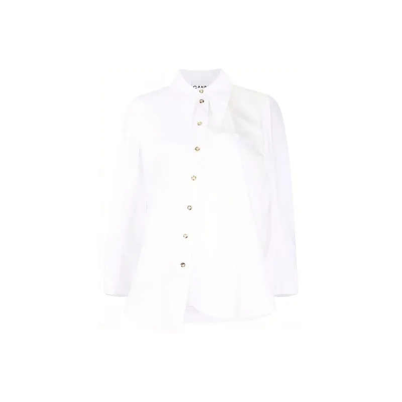 GANNI Shirts Women's White-0