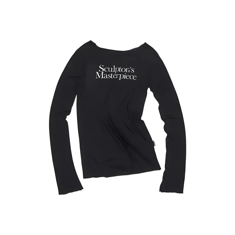 SCULPTOR T Shirts Women's Black-0
