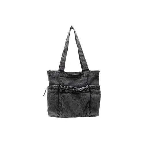 GOBLIN SHARKS 1759 Denim Shoulder Bag Regular Unisex Black/Blue