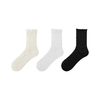 H YXIANG Mid Calf Socks Women's Combo Set