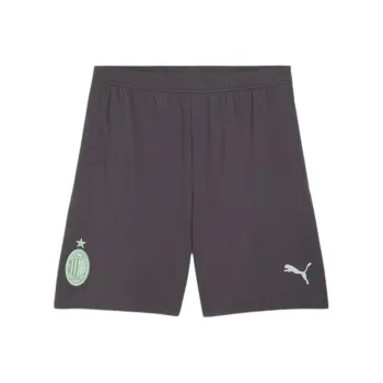 PUMA AC Milan Soccer Bottoms Men's Shadow Gray