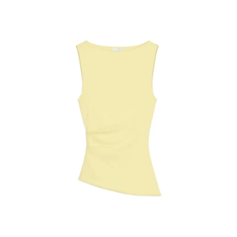 ZARA T Shirts Women's Yellow-0