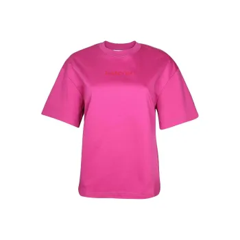 Lanvin Logo Embroidered Crewneck T Shirt