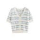 Light Blue White Stripes