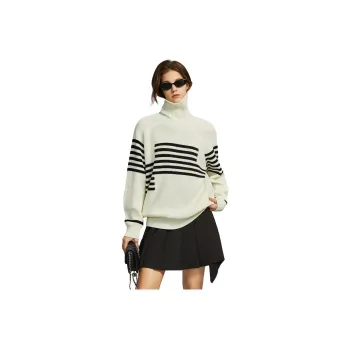 ELLE Sweaters Women's Beige