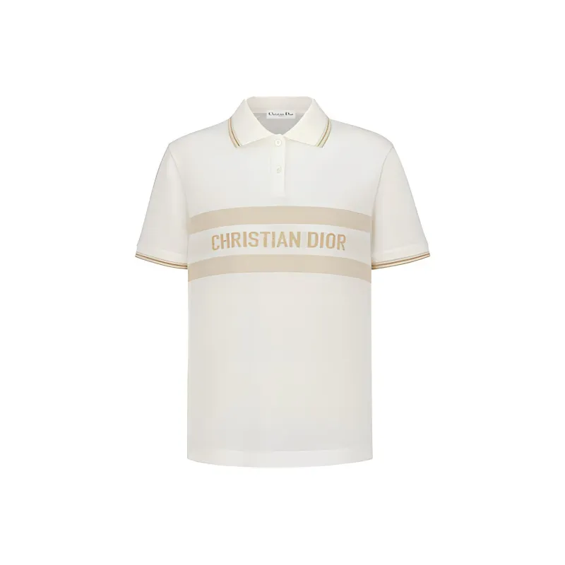 DIOR SS22 Polo Shirt Women's White-0