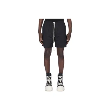 RICK OWENS Bela Drawstring Shorts