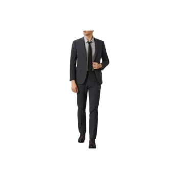 Montagut FW23 Business Suits Men's Steel Iron Gray