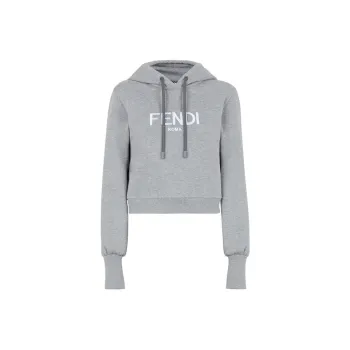 FENDI Logo lettering Hoodie
