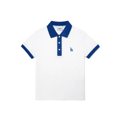 MLB Los Angeles Dodgers Polo Shirts Women's White