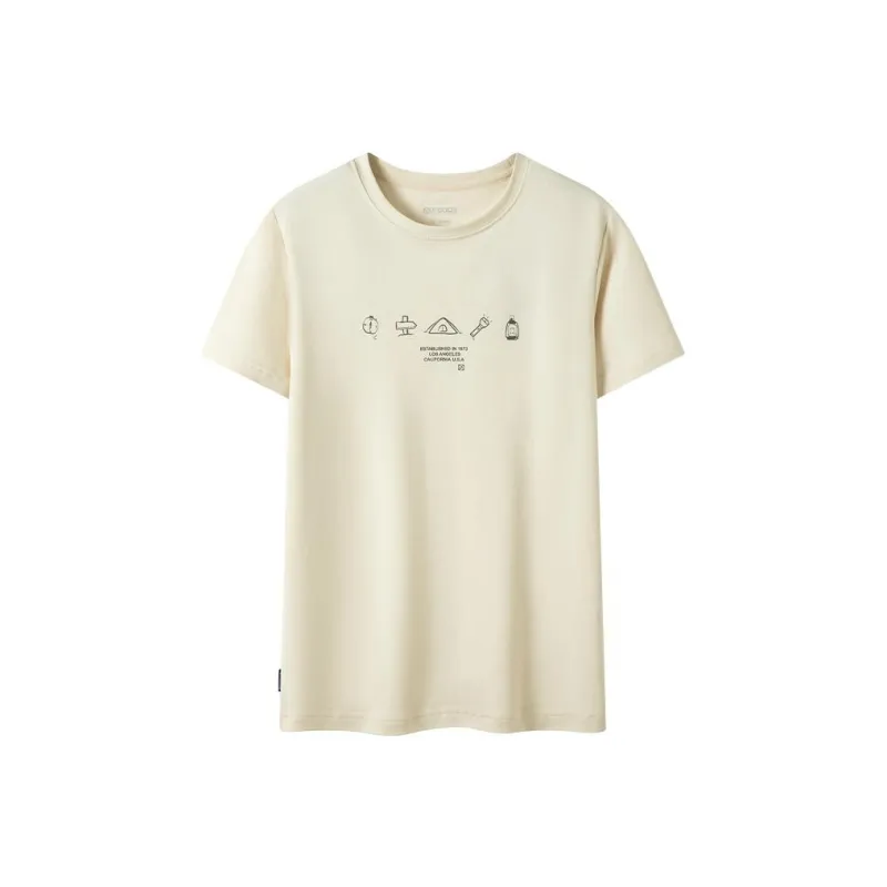 OUTDOOR PRODUCTS Regular T Shirt Women's Raw White-0
