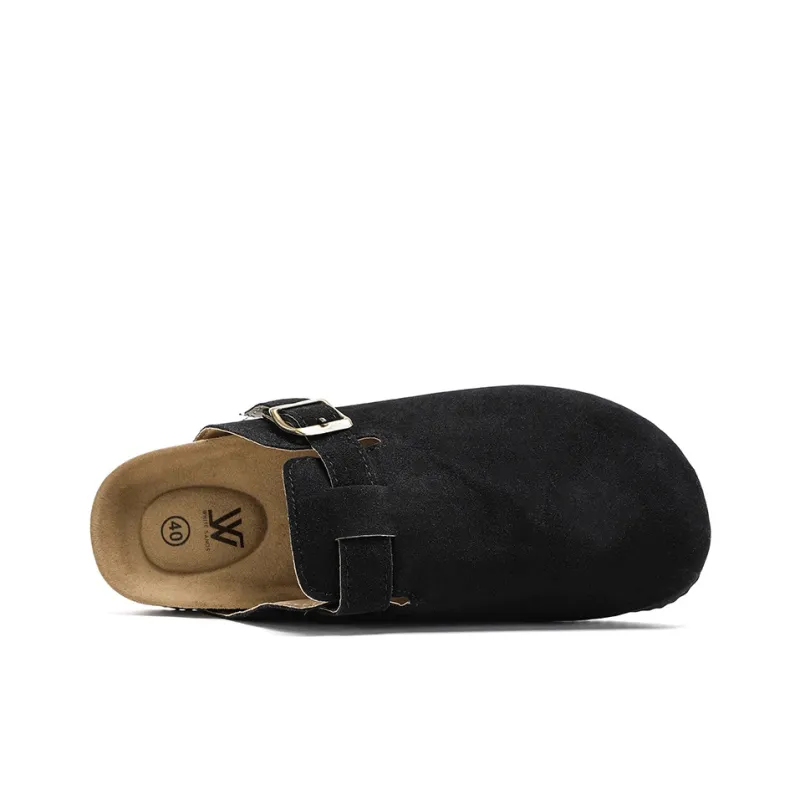 White Sands Closed Toe Slippers Unisex Box-17