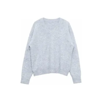 Boutique By Babymoon Sweater Women's Blue Heather Gray