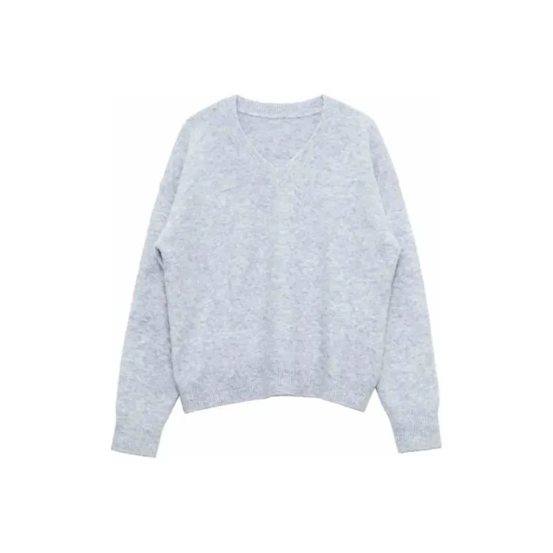 Boutique By Babymoon Sweater Women's Blue Heather Gray-0