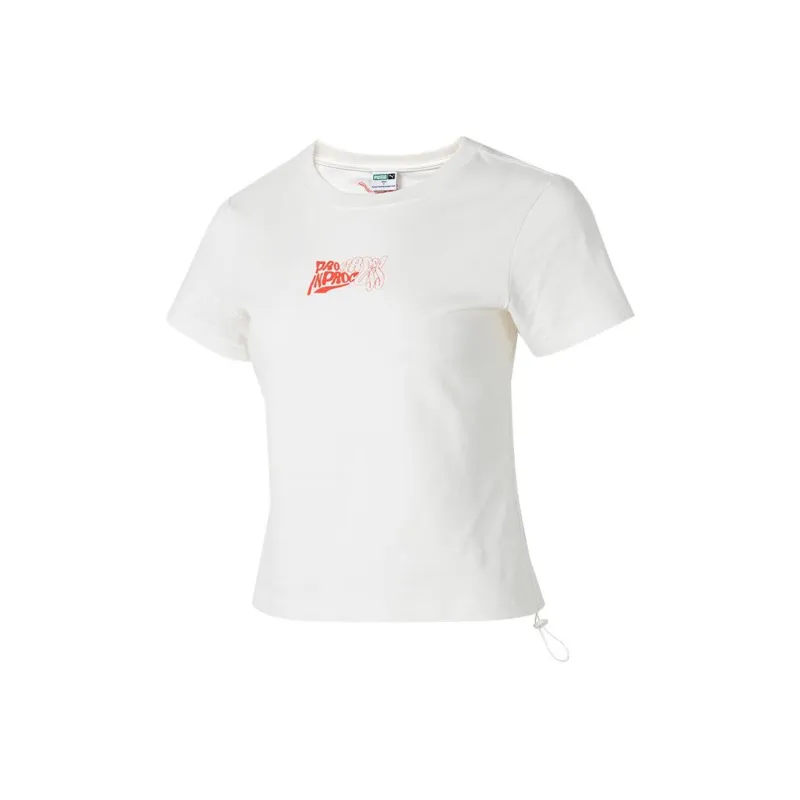 PUMA DANCEMANIA SS24 T Shirt Women's White-0