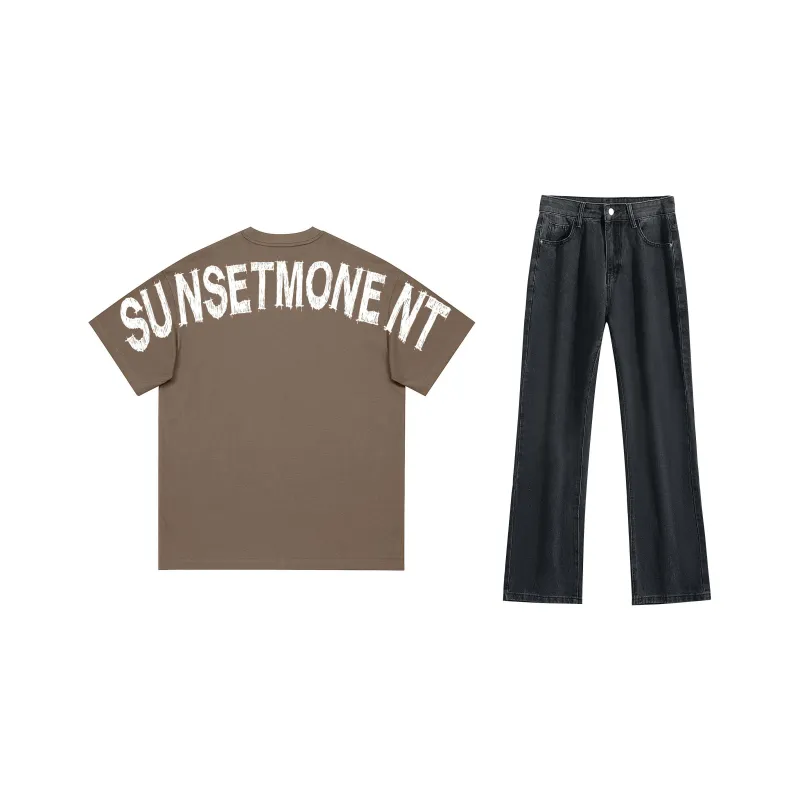 SUNSETMONENT Casual Sportswear Unisex-9