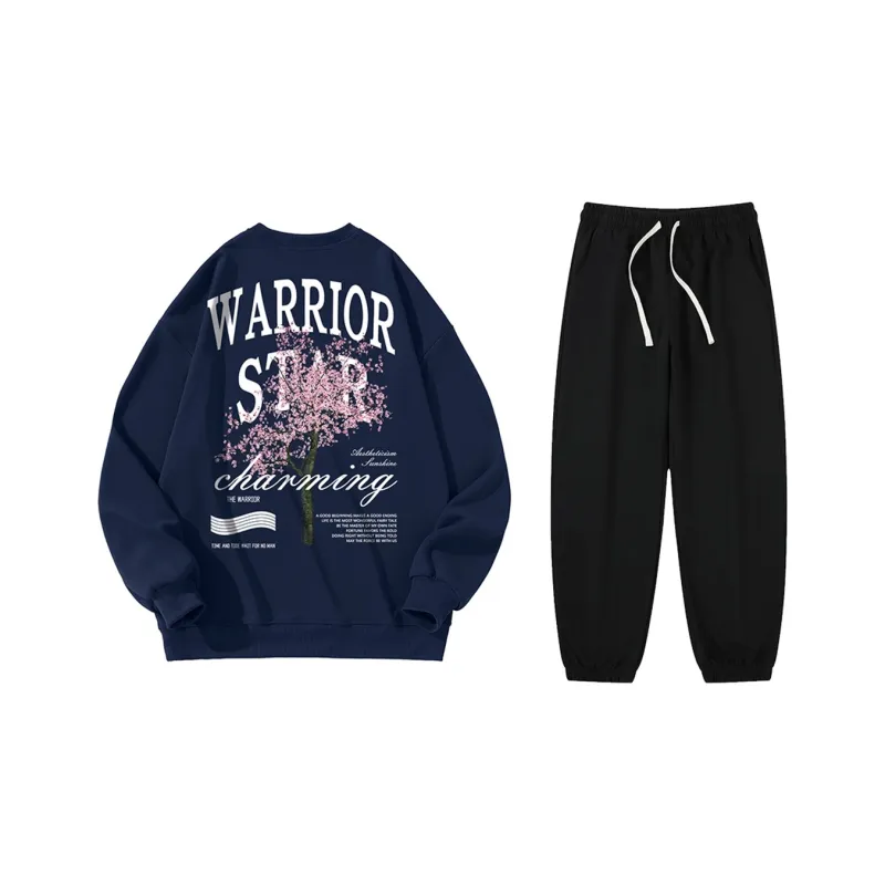 WARRIOR Sweatshirt Sets Unisex-2