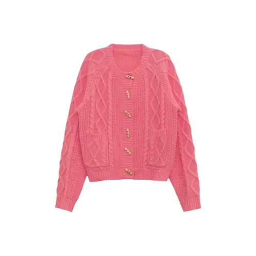 Boutique By Babymoon Sweater Women's Rose Red