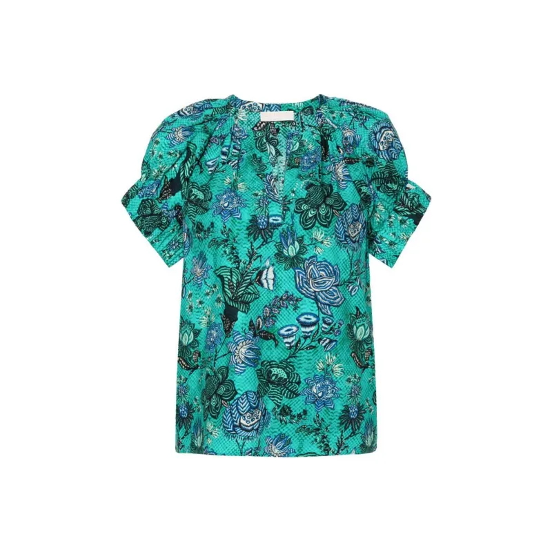 Ulla Johnson Naomi Floral-print Blouse-0
