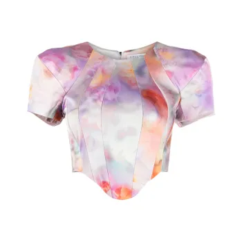 Collina Strade Ava Cropped Corset Top