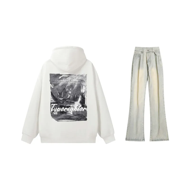 TYPERIGHTER Sweatshirt Set Unisex-17