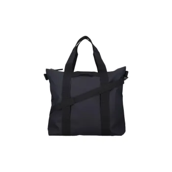 Rains PU Tote Bag, Shopping Bag, Handbag Tubas Men's Black