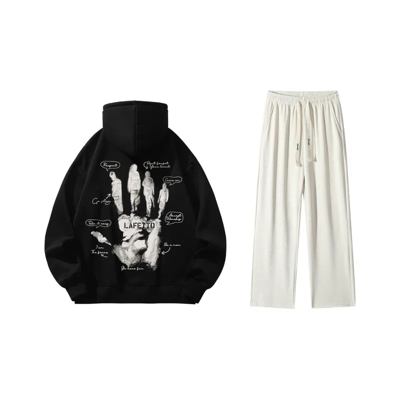 Lafetto Sweatshirt Sets Unisex-17