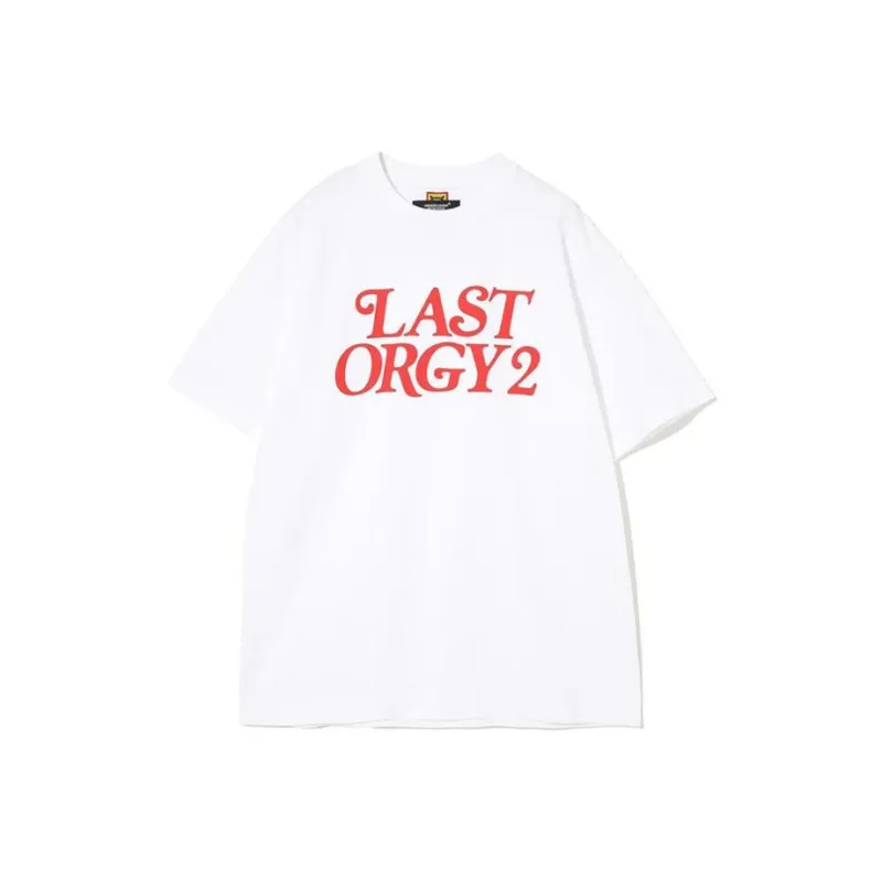 HUMAN MADE X Undercover Last Orgy 2 Gdc T Shirt White-0