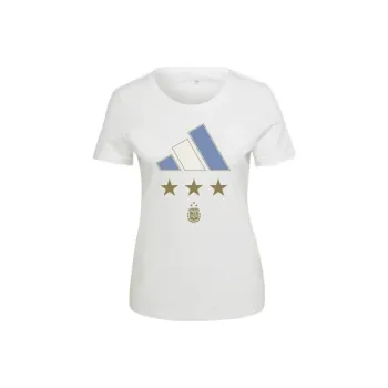 Adidas Argentina T-Shirts Women's White