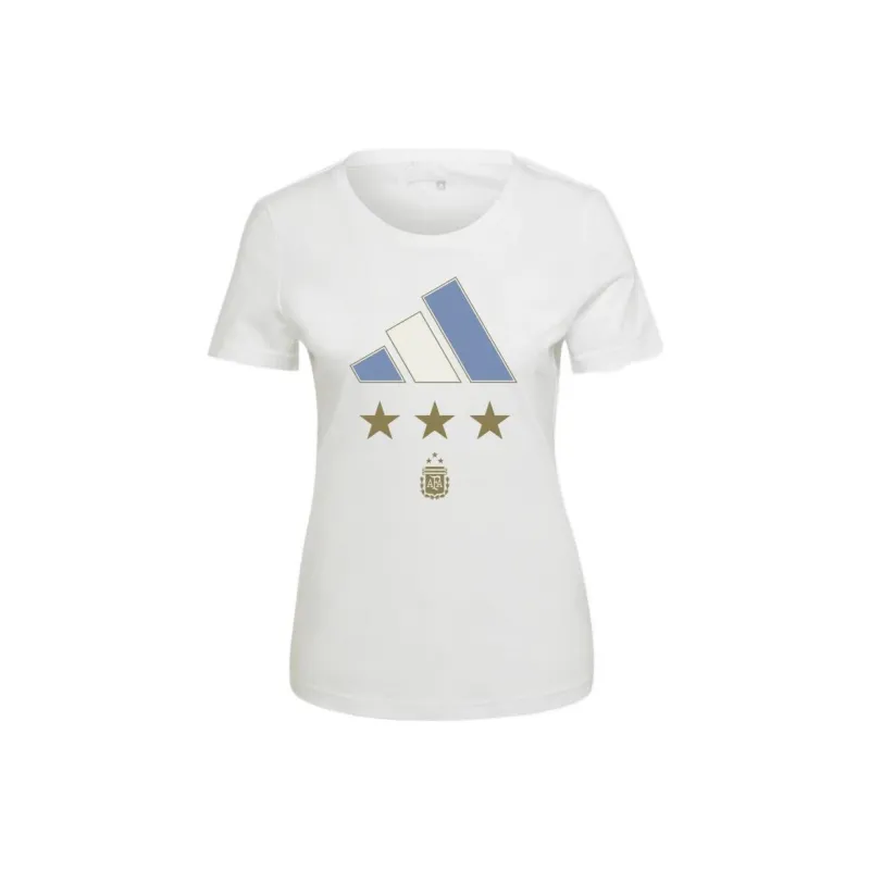 Adidas Argentina T-Shirts Women's White-0