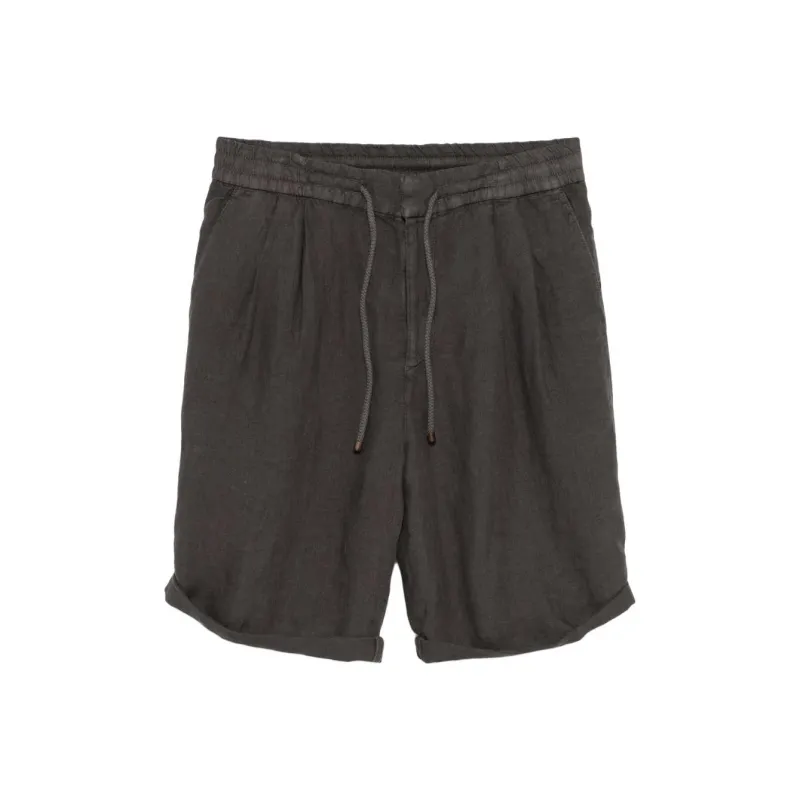 Brunello Cucinelli Elasticated Knee High Shorts-0