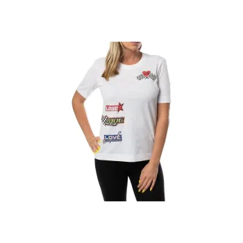 LOVE MOSCHINO T Shirts Women's White