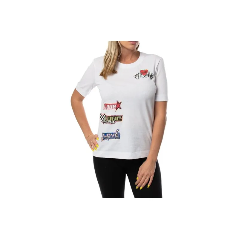 LOVE MOSCHINO T Shirts Women's White-0