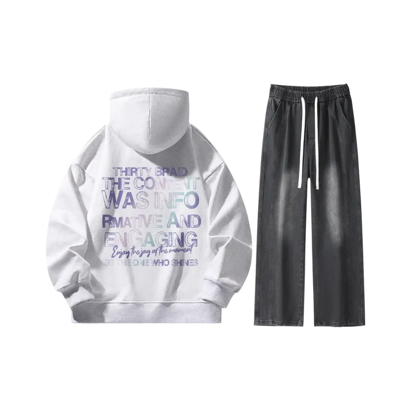 30BRAID Sweatshirt Sets Unisex-86