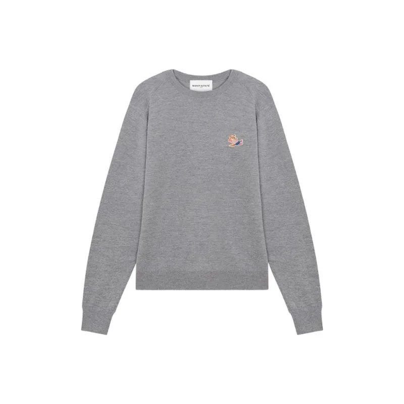 Maison Kitsune Sweatshirt Women's Gray-0