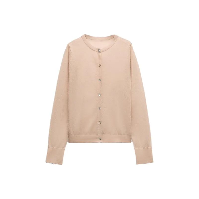 ZARA Knitwear Women's Dark Beige-0