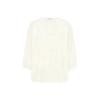 MEIYANG T-Shirt Women's Beige Yellow